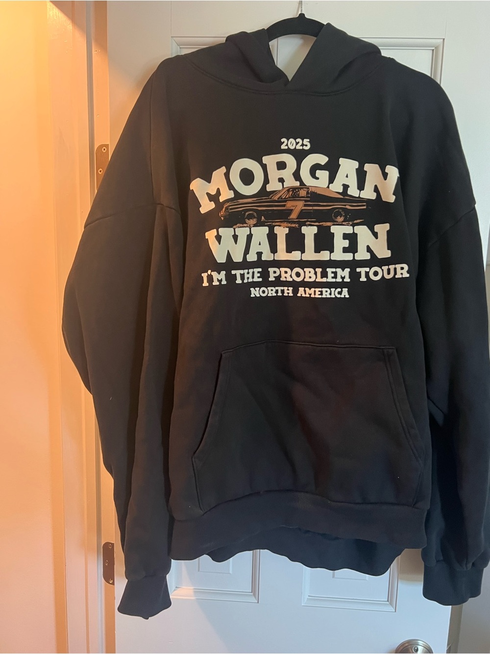 Morgan Wallen "I'm The Problem" Tour Black Pullover Hoodie